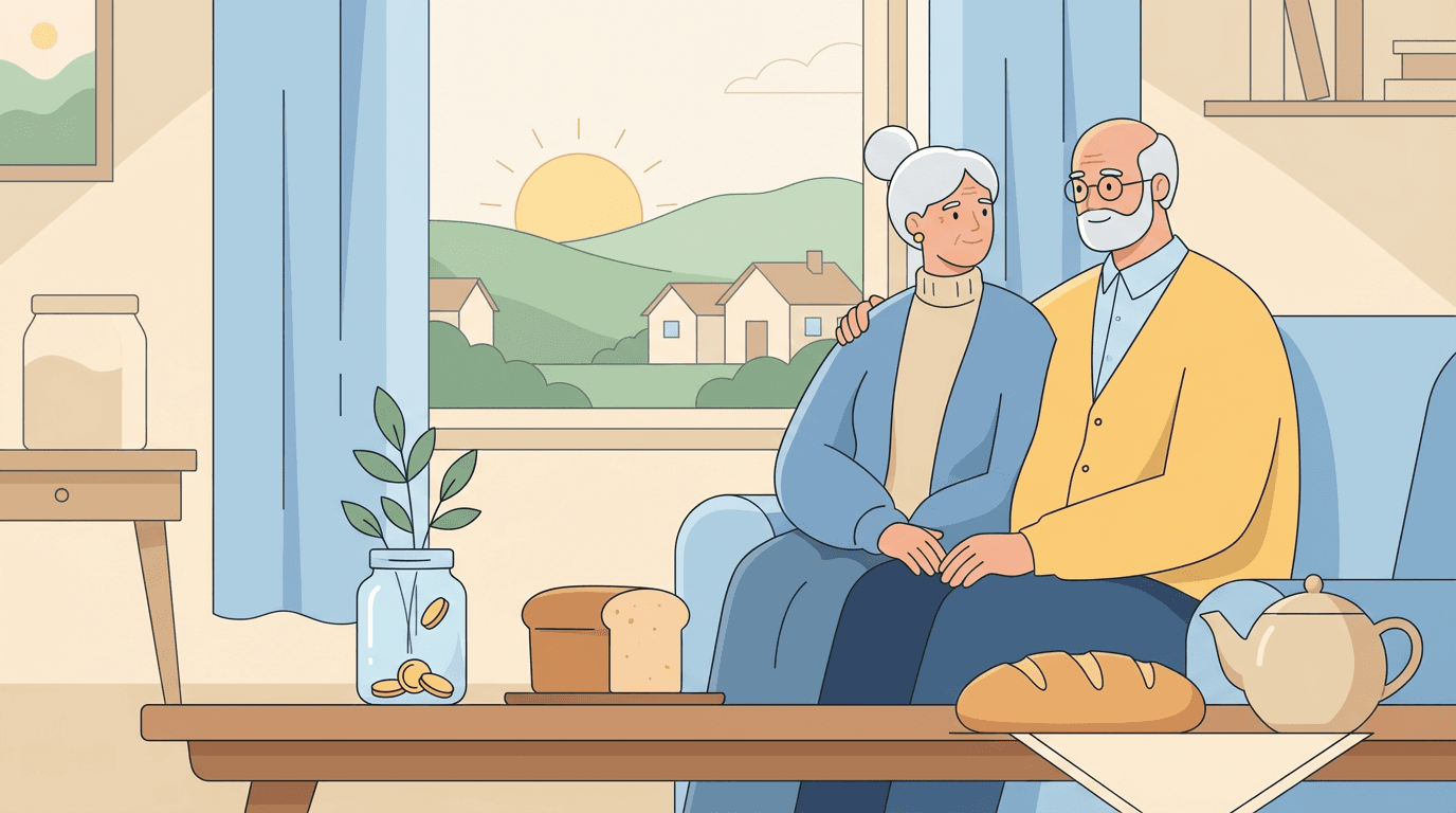 Couverture : retraite avec un SMIC